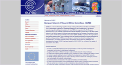 Desktop Screenshot of eurecnet.org